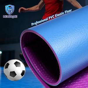 Baldosas de PVC Encajables para Pisos Deportivos de Fútbol y Bádminton - Superficie Antideslizante con Absorción de Impactos, Personalizable en Rollo - Product Image 2