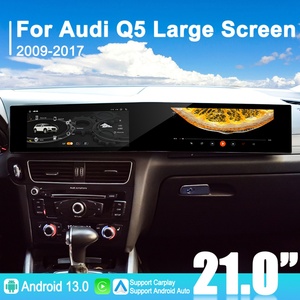 New 21" Touch Screen Android Car Radio Multimedia Carplay Stereo <b>Auto</b> DVD Player GPS Navigation Head Unit for Audi Q5 2009 2017 - Product Image 5