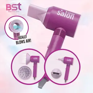 New Product Simulated Electric Hair drier Girls Pretend Play Beauty Set Hairdressing toy girls pretend play toy