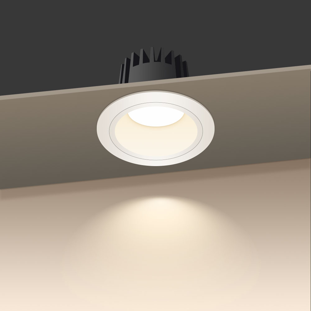 Zemismart Zigbee светодиодный светильник IP44 12 Вт с регулируемой яркостью Антибликовая поддержка Tuya homewkit Smartthings Alexa Google Home Control