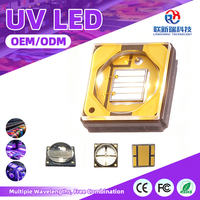 LED UV SMD 3535 haute puissance 365 nm 5 W, facteur de forme 385 nm 395 nm 405 nm pour la polymérisation d'adhésifs UV et l'industrie de l'impression