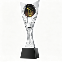 Trophée de compétition de billard personnalisé gravé directement en usine, or, argent, bronze, trois couleurs, en résine, souvenir de billard/snooker