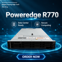 Serveur en rack Dell PowerEdge R770 2U, serveur de données d'entreprise, calcul haute performance pour les solutions d'entreprise des centres de données