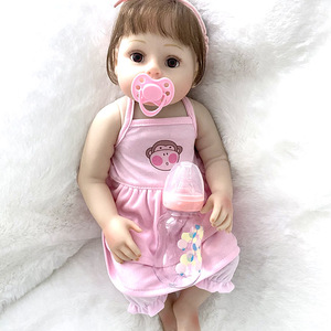 Poupées réalistes de bébé reborn de 18 pouces, bébé fille reborn réaliste avec vêtements de poupée - Product Image 3