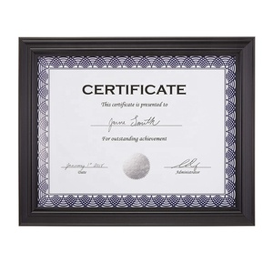 Marcos De Madera De Color Negro Para Documentos Marcos Para Sin <span class=keywords><strong>Paspartu</strong></span> - Product Image 1