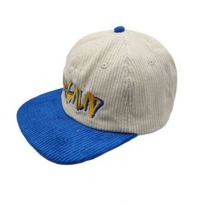 Gorra de Pana de Dos Tonos sin Estructura Estilo Dad Hat - Product Image 3
