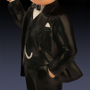 Estatuilla de cabeza de Bobble personalizada del Primer Ministro del Reino Unido Churchill exquisito artículo de decoración para el hogar estatuilla de resina transfronteriza al por mayor - Product Image 4