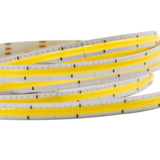 3mm Ultra-narrow COB Flexible Led Stripe Soft Light Strip Home Decoration Ceiling Cabinet Self-adhesive Light Strip