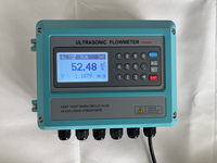 Professional OEM Custom Handheld Ultrasonic Flow Meter Non-invasive Sensor Large Pipe Monitoring High Precision Factory Direct