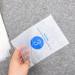 Wholesale promotional clear waterproof plastic cosmetic packaging handle zipper top pouch printed transparent pvc bag