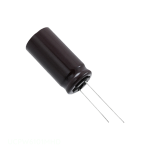 Condensador de Canal de Fabricante, Tipo Through Hole, Aluminio, 100uF, 20%, 420V, Radial, UCPW6101MHD, 100 uF - Product Image 1