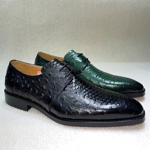 Sh10177a Zapato De Cuero De Vaca De Vestir <span class=keywords><strong>Verde</strong></span> Hombre 1 Par 2025 Zapato De Boda Para Hombre - Product Image 5