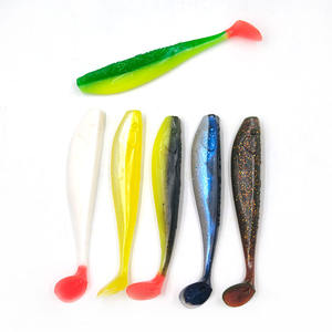 Alfa 100mm 8g Worm Shad Swimbait T-Tail pesca esca realistica in plastica <span class=keywords><strong>per</strong></span> Bass Pike Jigging - Product Image 2