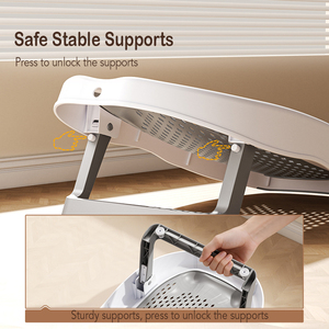Baby <strong>Bath</strong> Support <strong>Foldable</strong> with Drainage for Babies Less Than 6 Months Old - Product Image 6