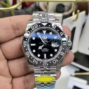 Reloj Mecánico de Lujo de la Más Alta Calidad 2026 GMT <span class=keywords><strong>Bruce</strong></span> 126710 con Movimiento 3285, Acero 904L, Bisel de Cerámica de 40 mm, Luminoso, para Hombre - Product Image 1
