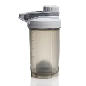 단백질 믹스 용 도매 500ml 셰이커 병 공 휴대용 음료 셰이커 컵