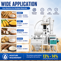 Machine de mouture industrielle à haute efficacité pour le blé, le maïs, le riz, l'usine de transformation de la farine, système complet