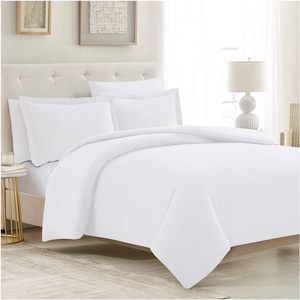 Parure de lit King Size respirante toutes saisons, ensemble de literie douce pour dortoir, fournitures hôtelières 5 étoiles, housse de couette en coton 4 pièces - Product Image 1