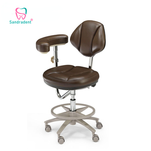 Good Selling Dental Assistant Chair with Armrest Medical Adjustable <b>Portable</b> Operator <b>Stool</b> Clinic Use Competitive Price - Product Image 2
