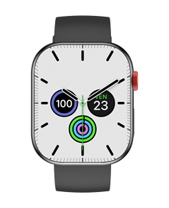 W2 thời trang đồng hồ thông minh với miễn phí vận chuyển IP67 Silicone không thấm nước dây đeo cổ tay LCD hiển thị AMOLED chức năng la bàn - Product Image 2