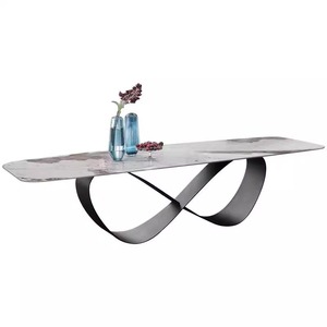Tavolo da Pranzo di Lusso Dareko Design a 8, Base a Forma di Farfalla, Tavolo da Pranzo in Pietra Sinterizzata per 6, 8, 10 Persone - Product Image 4