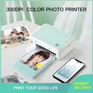 Yüksek yoğunluklu 300DPI HD Mini taşınabilir termal renkli fotoğraf yazıcı kompakt WiFi fotoğraf yazıcı özelleştirme cep telefonu arka cilt - Product Image 4