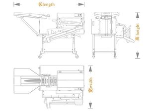 Batteur à œufs industriel efficace Séparateur de blancs <span class=keywords><strong>d</strong></span>'œufs Craquelin à œufs bon marché - Product Image 6