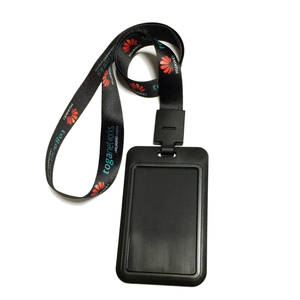 Dehnbarer, steifer ID-Karten halter Hals-<span class=keywords><strong>Lanyard</strong></span> Individuell bedruckter Polyester-Hartplastik-ID-Karten halter <span class=keywords><strong>Lanyard</strong></span> mit benutzer definiertem Logo