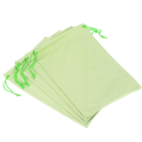 Pochette à lunettes en microfibre avec cordon de serrage, sac de protection souple pour lunettes, étui de rangement pour lunettes