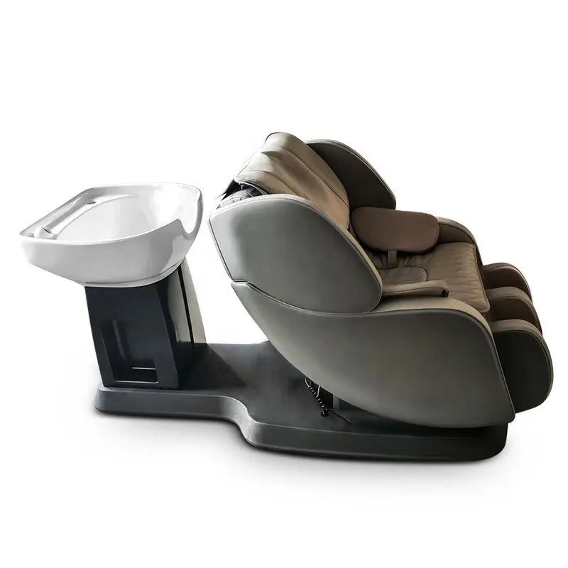 2023 Fujian New Design Factory Wholesale Massage Vibrate Small Shampoo Chair For Salon