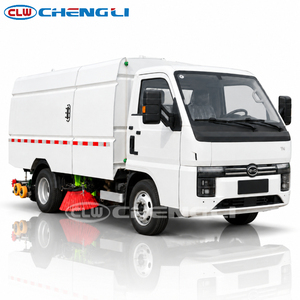 Barredora de Calles Eléctrica BYD T4 4x2 de 4.5 Toneladas de Peso Bruto Vehicular, Camión Barredor y Lavador de Carreteras, Vehículo de Limpieza de Calles para Saneamiento Urbano - Product Image 2