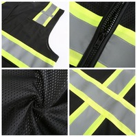 Veste de sécurité haute visibilité, multi-poches, colorée, réfléchissante, gilet de travail de sécurité, gilet réfléchissant