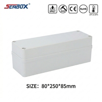 Boîte de jonction électrique en plastique ABS étanche pour intérieur et extérieur, boîte de distribution IP67, protection pour applications extérieures, SeaBox