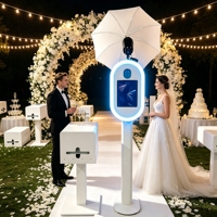 Machine Photobooth DSLR avec Imprimante et Flight Case – Kiosque Photo Portable pour Location de Mariages, Salons Professionnels et Événements