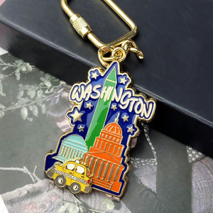 Keychain <strong>Supplier</strong> 3d Antique <strong>Custom</strong> Keyrings Metal Keychains Design Souvenir Tourist Gifts Metal Enamel <strong>Key</strong> <strong>Chains</strong> - Product Image 4