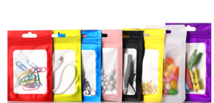 Best Price Macaron-colored Resealable <b>Bags</b> with <b>Transparent</b> Front Colored Jewelry Resealable <b>Bags</b> <b>Makeup</b> Self-sealing <b>Bags</b> - Product Image 2