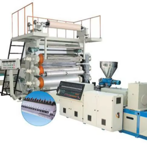 PVC nhân tạo tấm đá cẩm thạch đùn dòng PVC đá cẩm thạch sản xuất Bảng Máy làm - Product Image 1