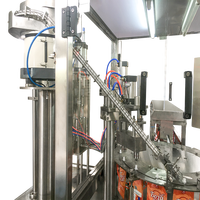Machine d'emballage sous vide en plastique rotative entièrement automatique équipement de remplissage de poche d'alimentation de sac pour l'emballage alimentaire fabriqué en Chine