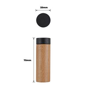 Tope de puerta de madera con diseño de bala - Product Image 2