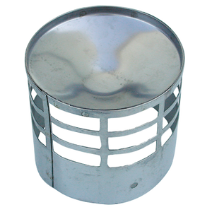 Borne d'échappement pour tuyaux à granulés Ø 80 mm Parfaite pour votre système d'échappement - Product Image 1