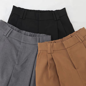 Pantaloni a Gamba Larga di Alta Qualità per Donna, su Misura, a Vita Alta, per Ufficio e Casual, Pantaloni Eleganti da Donna - Product Image 1