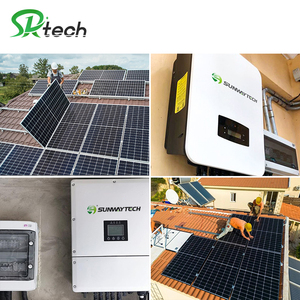 Sistema Solar Híbrido de 5KW, 6.5KW, 7KW, 10KW con MPPT y Baterías de Litio Montadas en Rack - Product Image 6