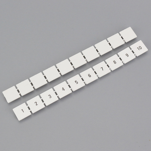 Dải đánh dấu zb12 thích hợp cho các thiết bị đầu cuối dày 12.2mm. Có thể tùy chỉnh với nội dung và Hướng Văn bản khác nhau - Product Image 2