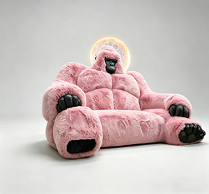 Art Gorilla Armchair Creative Gorilla Couch Living Room Furniture Lounge Novelty Design Public Waiting Seating - Product Image 6