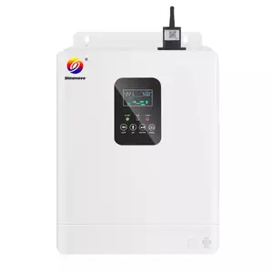 WiFi Bluetooth 1500w 1.5 kw dahili 60A 24V MPPT denetleyici APP opsiyonel saf sinüs dalga güç inverteri ile pil şarj cihazı