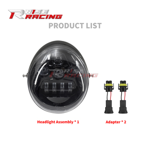 Faro a LED Proiettore di Alta Qualità Rise Racing da 5,75 Pollici per <span class=keywords><strong>Harley</strong></span> V-Rod Muscle Street Rod <span class=keywords><strong>VRSC</strong></span> 2002-2017 - Product Image 6