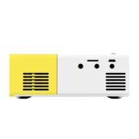 Mini projecteur LED YG300, prend en charge la résolution 1080p, home cinéma portable, prix abordable, batterie au lithium YG300, mini projecteur pour usage domestique