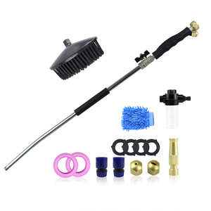 Nettoyeur haute <span class=keywords><strong>pression</strong></span> portable professionnel pour voiture avec brosse <span class=keywords><strong>de</strong></span> <span class=keywords><strong>lavage</strong></span> sans fil, portée <span class=keywords><strong>de</strong></span> pulvérisation jusqu'à 10 m, sans électricité - Product Image 6