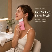 Crème Contour FIUMOT PDRN Gua Sha au Collagène pour le Cou, Anti-Rides et Sculptant la Ligne du Menton