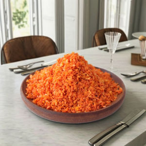 Cenouras Secas Desfiadas de Alta Qualidade Processadas AD em Forma de Cubo 5x5mm Embaladas a Granel - Product Image 2